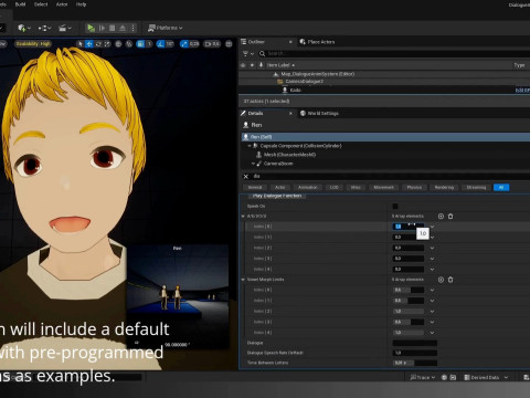 DialogueAnimSystem 3Dモデル