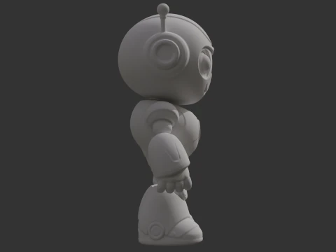Chibi Robot 3D Print Model