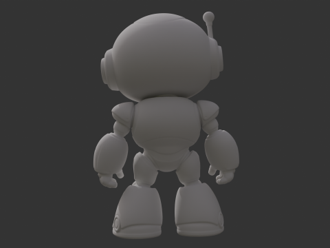 赤壁机器人 3D 打印模型