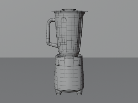 Philips Series 5000 Glass Blender Core 800w Modelo 3D
