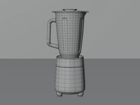 Philips Series 5000 Glass Blender Core 800w 3D Model