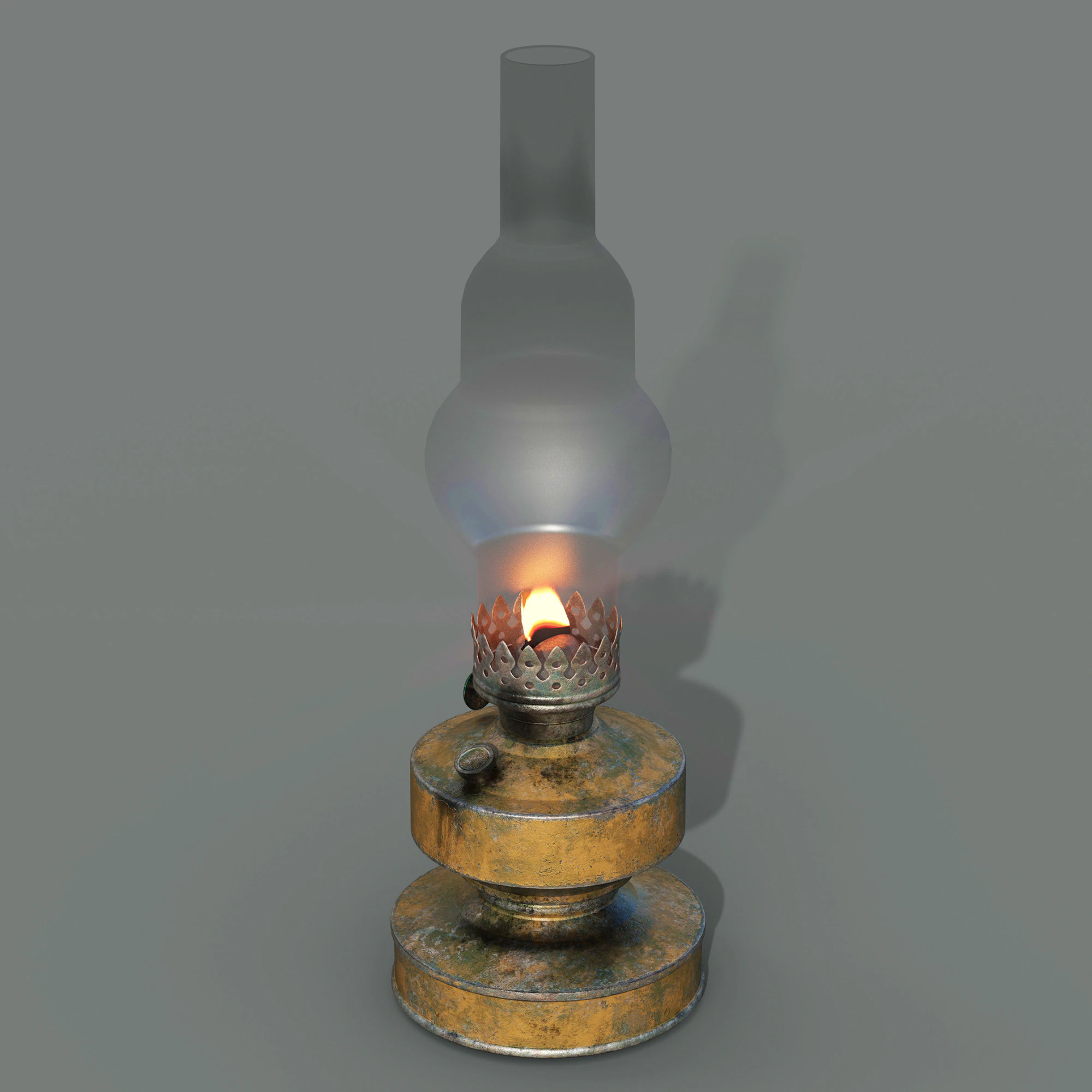 오일램프 3D 모델 .c4d .max .obj .3ds .fbx .stl .blend 