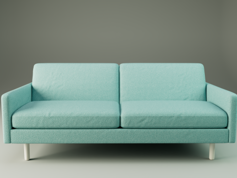 3-Seater Sofa 3Dモデル