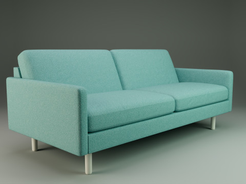 3-Seater Sofa 3D मॉडल