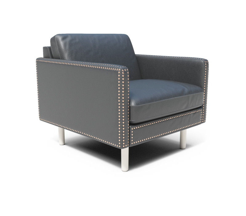 Chair Sofa Leather Model 3D .c4d .max .obj .3ds .fbx .stl .blend