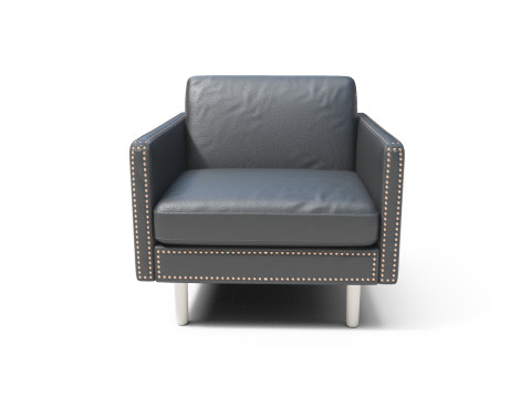 Chair Sofa Leather Model 3D