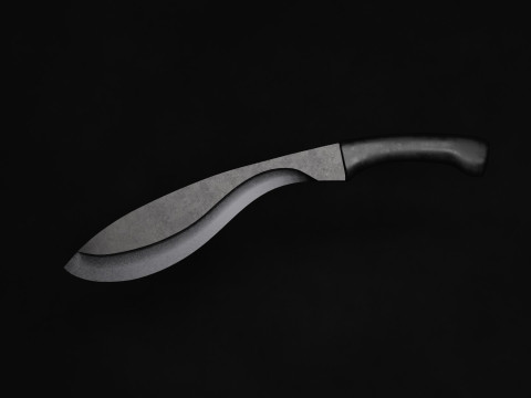 Kukri Machete Modello 3D