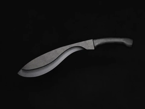 Kukri Machete 3D Model