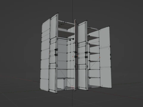 Closet PAX 3D Model