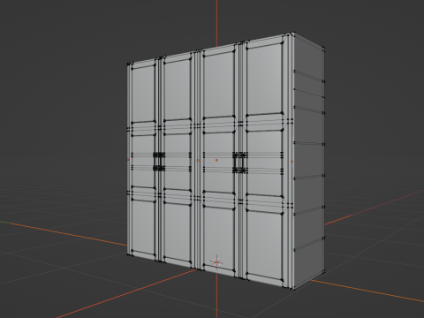 Closet PAX Modelo 3D