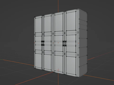 Closet PAX 3D Model