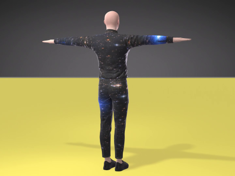 Bald man 3D मॉडल