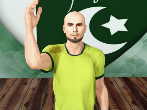Independence Day of Pakistan with Salman Model 3D