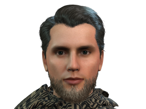 3D Male Character Model - Fashion Style Modelo 3D