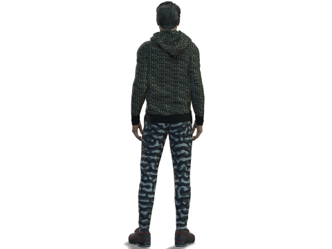 3D Male Character Model - Fashion Style Modelo 3D