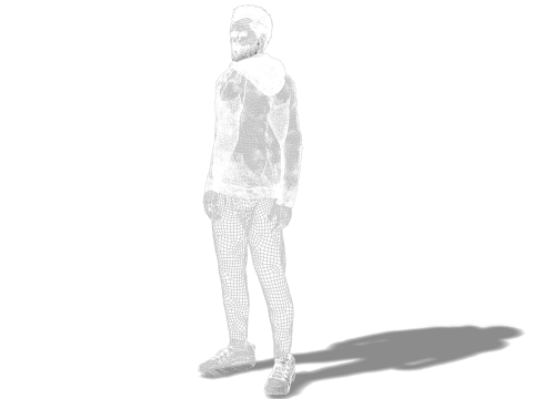 3D Male Character Model - Fashion Style Modelo 3D