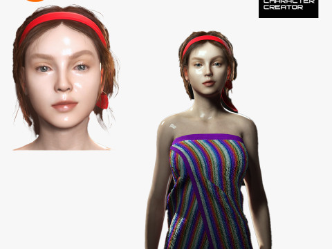 Realistic Black Man 3D 模型