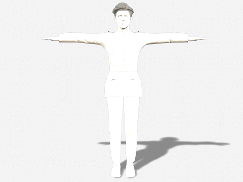 High-Quality 3D Soldier Boy Character Game Ready Rigged and Animated Modelo 3D
