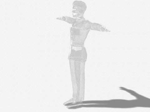 High-Quality 3D Soldier Boy Character Game Ready Rigged and Animated Modelo 3D