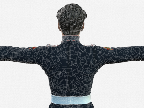 High-Quality 3D Soldier Boy Character Game Ready Rigged and Animated Modelo 3D