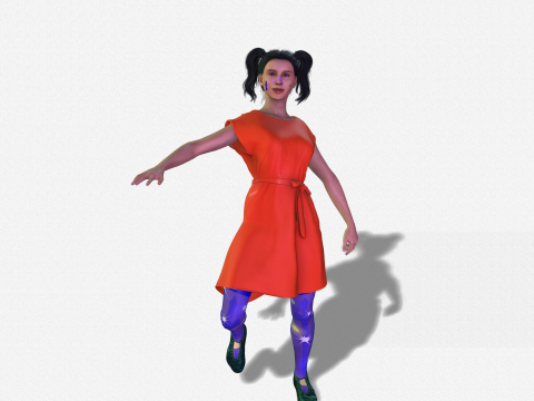 Realistic of a Beautiful Woman 3D Модель