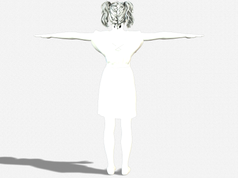 Realistic of a Beautiful Woman 3D Модель