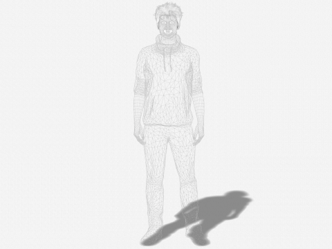 High-Quality Teenage Boy Game Animation Ready Modelo 3D