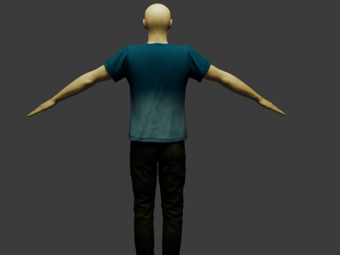 Mason Realistico personaggio maschile moderno CC4 - Pronto per iClone Pronto per il gioco Modello 3D