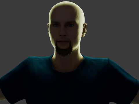 Mason Realistico personaggio maschile moderno CC4 - Pronto per iClone Pronto per il gioco Modello 3D