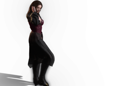 Cute Witch Enchanted Female Character CC4 iClone 8 Game-Ready Rigged Stylized Beauty 3D Model