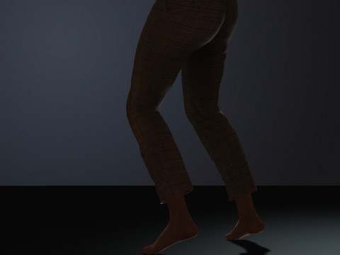 Elegant kantoormeisje Realistisch CC4 vrouwelijk karakter iClone 8 Ready Hoogwaardige PBR Rigged St 3D Model