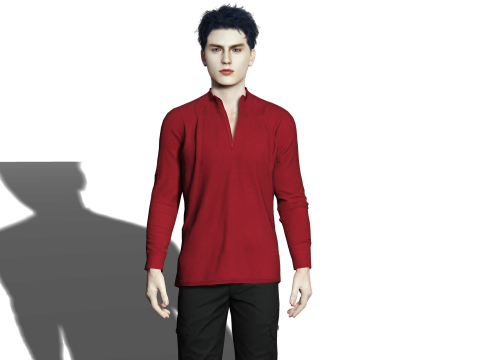 Ультрареалистичная модель мужского персонажа. Полностью детализированная PBR, готовая для анимации и кинематографического использования. 3D Модель