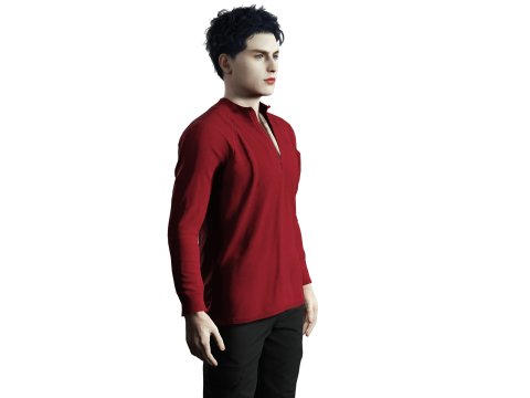 Ультрареалистичная модель мужского персонажа. Полностью детализированная PBR, готовая для анимации и кинематографического использования. 3D Модель