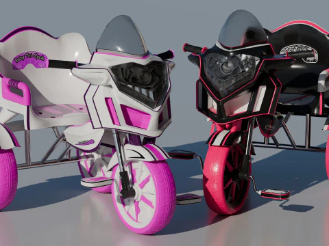 Triciclo per bambini Modello 3D