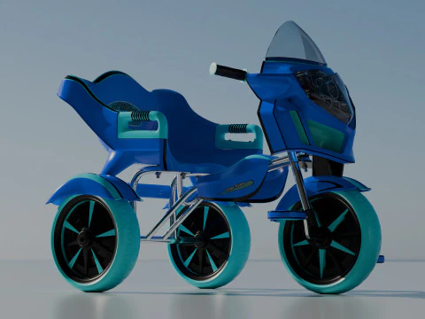 Triciclo per bambini Modello 3D