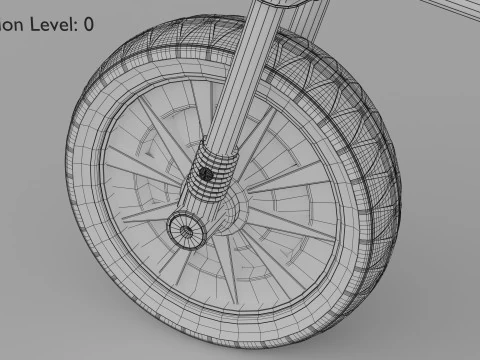 Triciclo per bambini Modello 3D