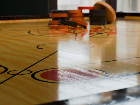 Carrom Board 3D Model