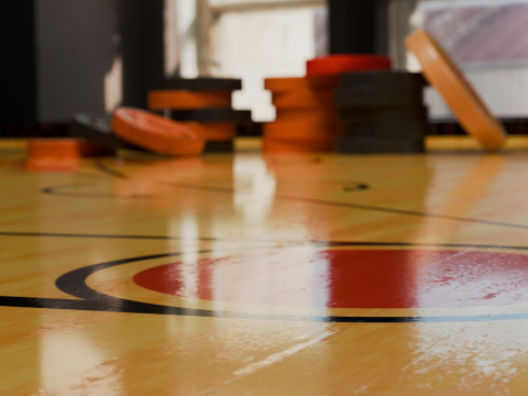 Carrom Board Model 3D