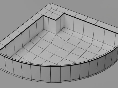Carrom Board 3D Model