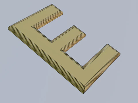 Wooden Chessboard With Pieces 3D Model