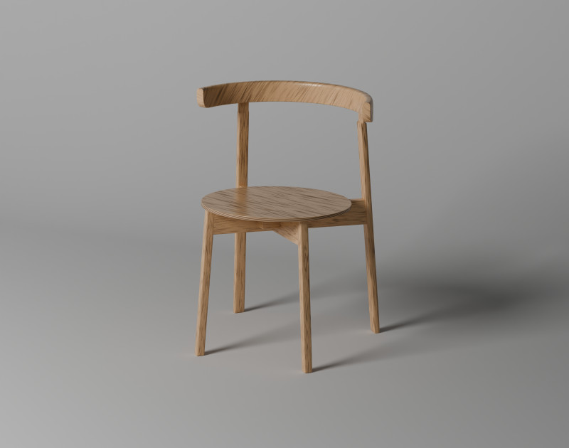 Wooden 3D Model .c4d .max .obj .3ds .fbx .stl .blend