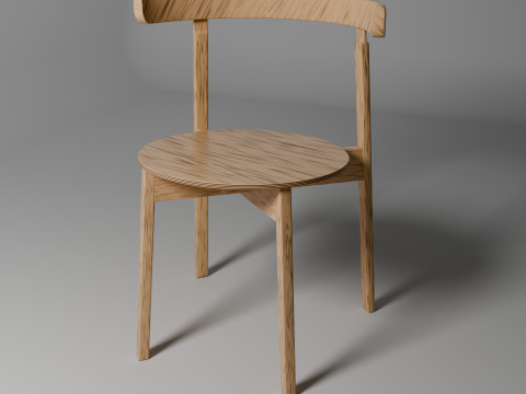 Wooden 3D Model