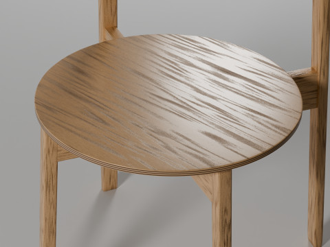 Wooden 3D Model