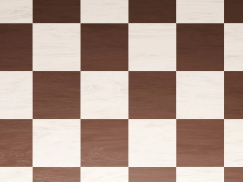 Wooden Chess 3D Model
