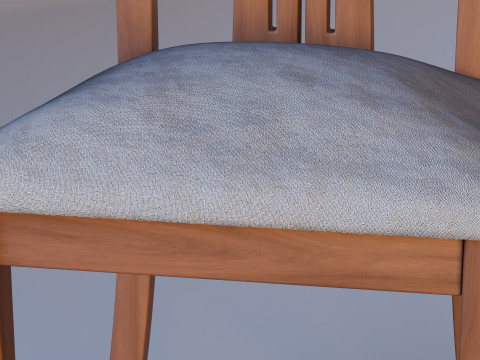 Dining Table With Chairs 3D Модель
