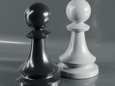 Juego de piezas de ajedrez imperial Modelo de impresión 3D