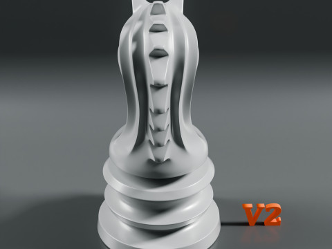 Juego de piezas de ajedrez imperial Modelo de impresión 3D