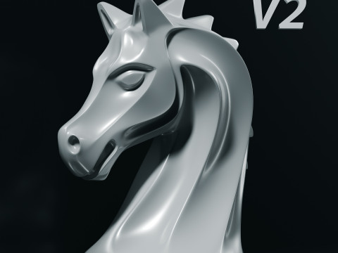 Juego de piezas de ajedrez imperial Modelo de impresión 3D