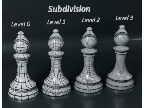 Juego de piezas de ajedrez imperial Modelo de impresión 3D