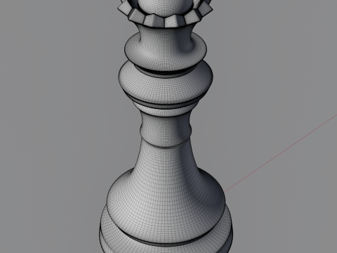 Imperial Chess Set 3D Printable Chess Pieces Model Cetak 3D